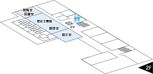 フロアマップ：竜洋支所　2階