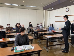 会員の皆さんとの懇談