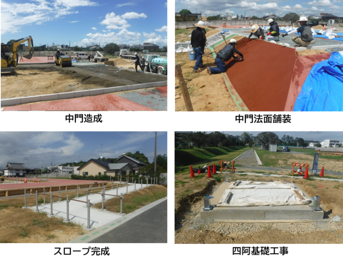 8月の整備工事の様子