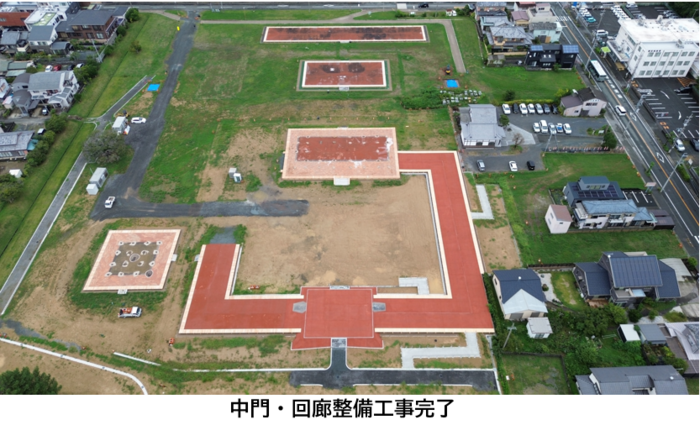 中門・回廊整備工事完了