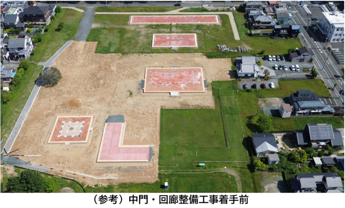 (参考)中門・回廊整備工事着手前