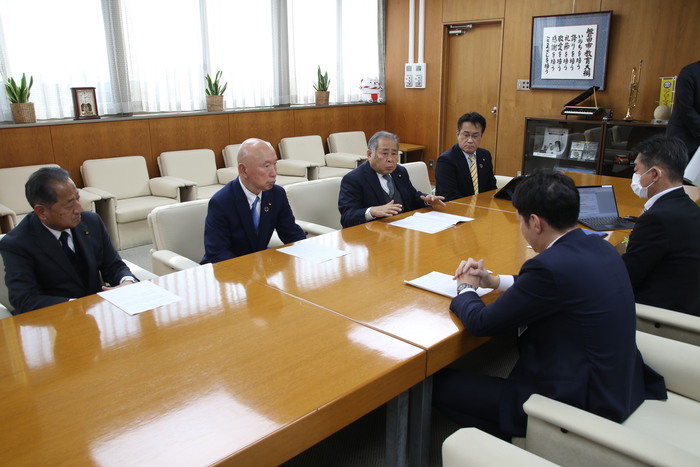 防災・減災に関する提言書の提出