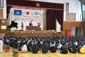 大藤小学校閉校式