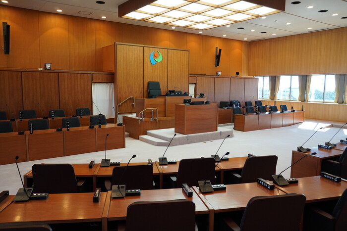 議場システムをリニューアルしました