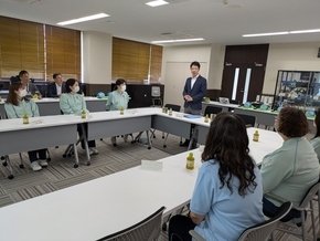 訪問の様子